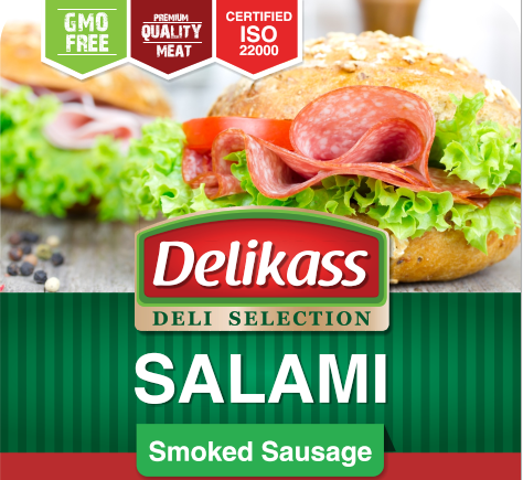 Our delicious Salami is characterized with a very rich flavor. Experience the taste of premium cuts of  pork and beef blended with unique herbs, spices, and garlic. Perfect for your Charcuterie board, salads and sandwiches.